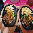 Chiken steak blacpaper
