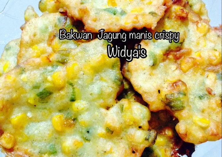 Bakwan Jagung crispy enak