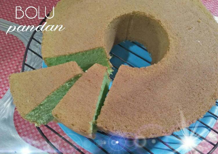 Bolu pandan mirip chiffon