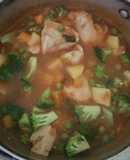 Estofado de pollo