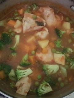 Una foto de Estofado de pollo
