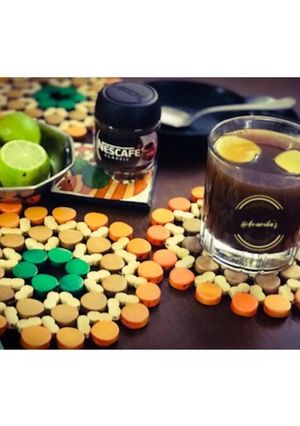 A picture of Coffee Lemon Detox Drink.