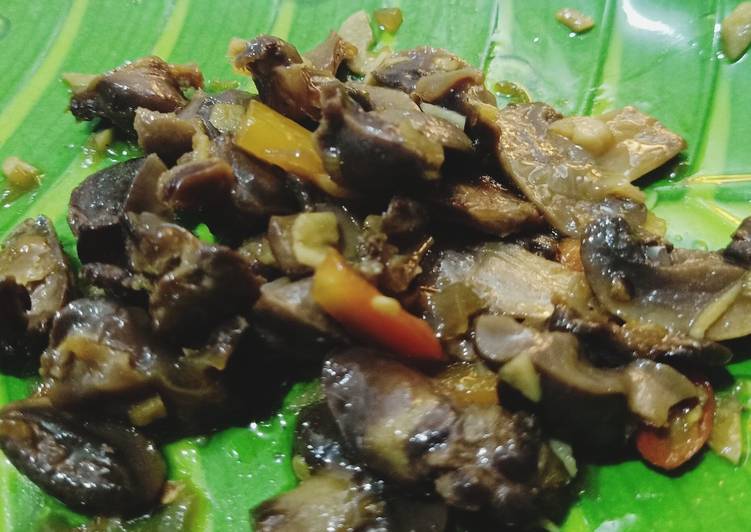 Resep Oseng ati ampela simple, Lezat