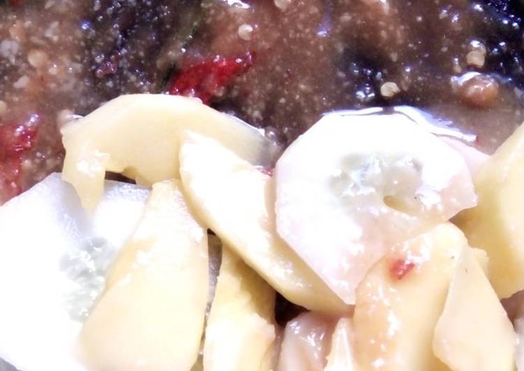 Rujak Manis Biji Mente