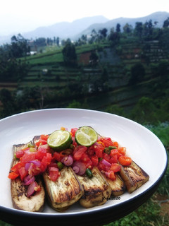 Foto resep Terong bakar sambal dabu dabu