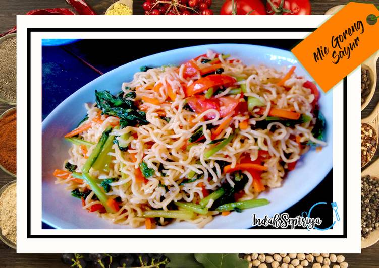 Resep Mie Goreng Sayur (easy to cook), Enak Banget