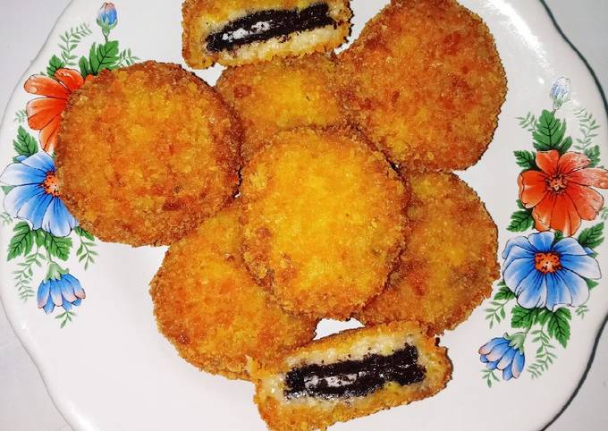 Nugget pisang oreo