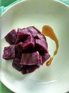 Foto resep Camilan Sehat Ubi Ungu+Madu