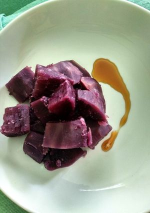 Foto resep Camilan Sehat Ubi Ungu+Madu
