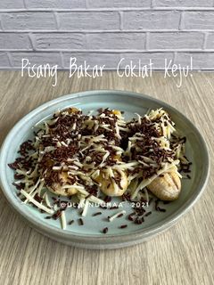 Foto resep Pisang Bakar Coklat Keju!