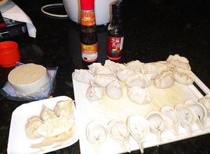 Una foto de Dumpling de cerdo