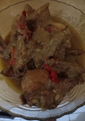 Foto resep Ayam kuah santan