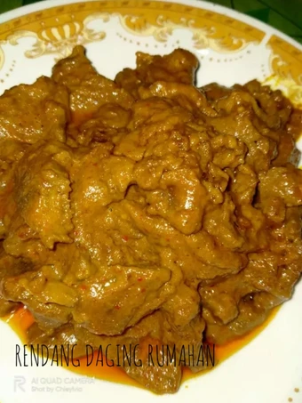 Langkah Mudah untuk Membikin Resep  Rendang daging rumahan yang Bisa Manjain Lidah, Enak
