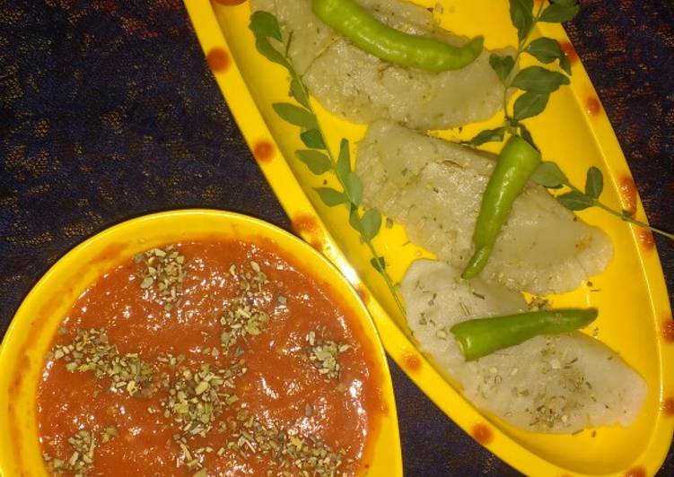 Recipe of Perfect Paneer Dim-sum With spicy chilli Dip