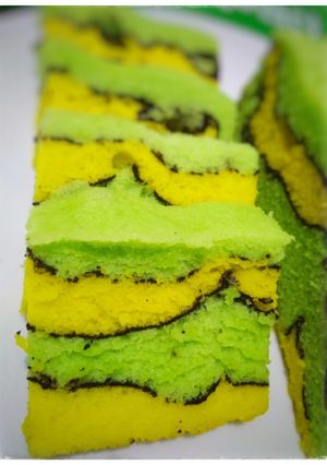 Foto resep Topo map love cake (kukus)