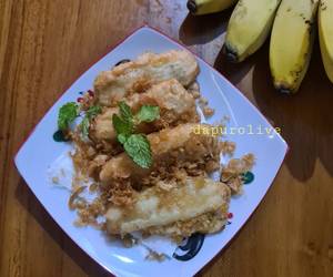 Resep Populer Pisang Goreng Kremes Enak Sederhana