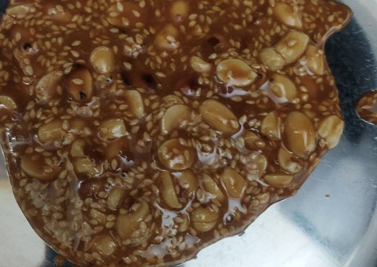 Recipe of Super Quick Homemade Peanut till chikki