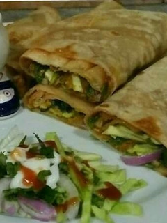 A picture of Spicy Potato Wraps🌯🌯🌯.