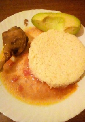 A picture of Turmeric and cummin seeds coconut rice.