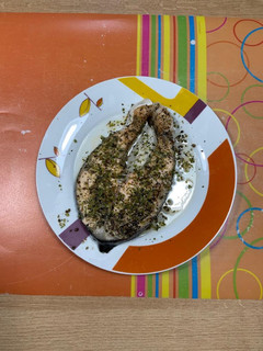 Una foto de Salmón exprés