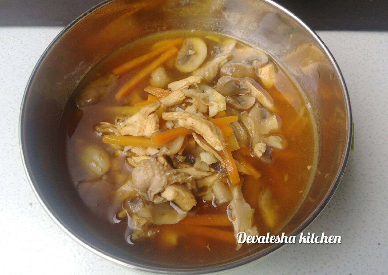 Sup Ayam Jamur