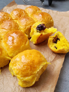 Foto resep Pumpkin Bread (isian coklat)