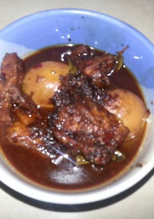 Foto resep Semur telur dan tahu kentang