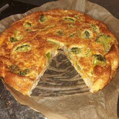 A picture of Quick comforting carb free Quiche.