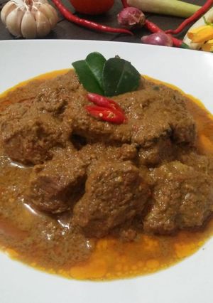 Foto resep Resep Rendang Daging Sapi Empuk Simple Dan Enak