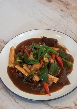 Foto resep Sapi Lada Hitam