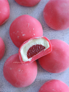 Foto resep Strawberry Pistachio Mochi👍