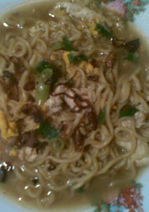Foto resep Bakmi kuah + telur