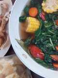 Sayur bening Brambang Salam