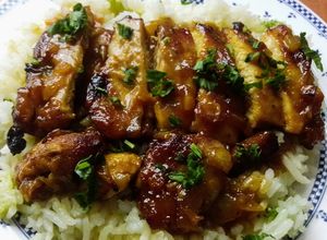 Una foto de Pollo Albaricoque (Classic Russian Apricot Chicken)