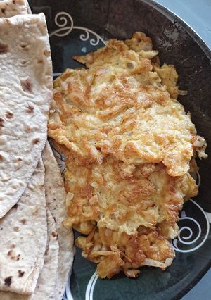 A picture of Desi Omelette.