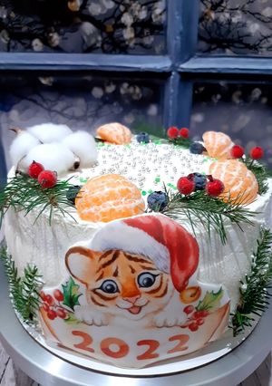 Фото Маковий торт з лимонним курдом 🍋.