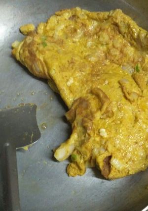 A picture of Masala Omelette.