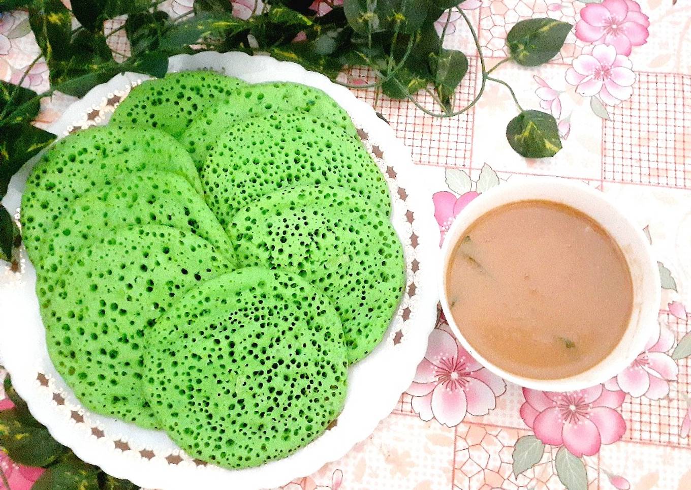 Kue Serabi Teflon Kuah Kinca