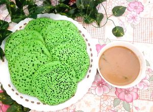 Foto resep Kue Serabi Teflon Kuah Kinca