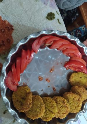 عکسی از دستور فلافل خونگی خوشمزه وسالم