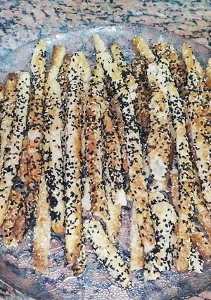صورة لوصفة بقسماط بالشوفان والسمسم وحبة البركة