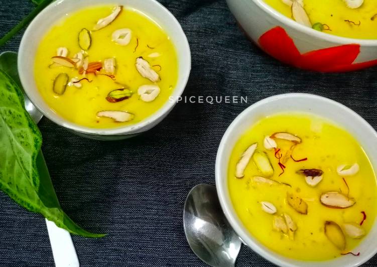 Recipe of Quick Rice Custard Pudding