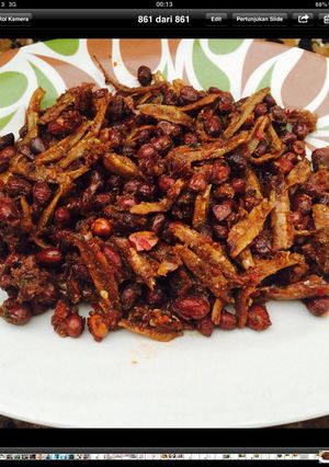 Foto resep Teri kacang balado