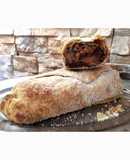 Rotolino con patata americana, fiocchi di avena e cioccolato