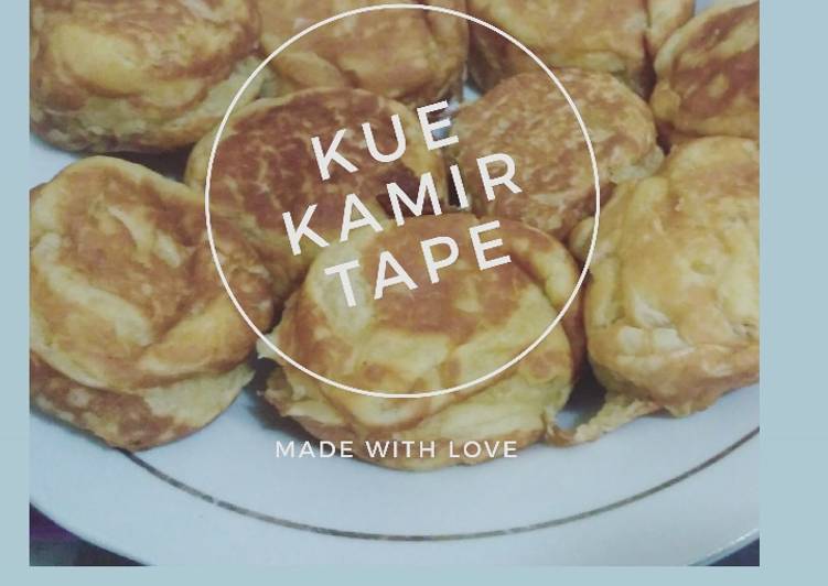 Cara Gampang Menyiapkan #37. Kue Kamir Tape😋 yang Lezat