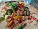 Tumis ikan asin