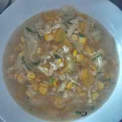 รูปของ Sup ayam jagung praktis dan sehat