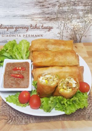 Foto resep Lumpia isi tumis tahu tauge