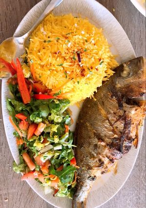 صورة لوصفة عمل سمك الدورادً في الفرن
