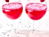 Aperitivo analcolico ai lamponi